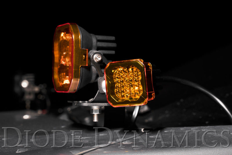 Diode Dynamics Stage Series C1 LED Pod Cover - Yellow Each