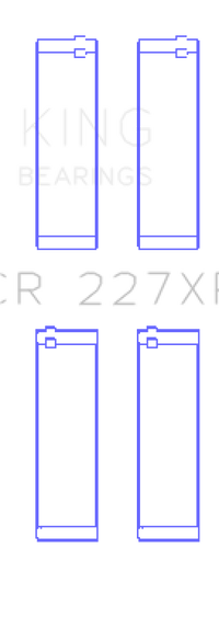 Thumbnail for King Audi R8 4.2L/5.2L/Lamborghini Gallardo/Huracan V10 (Size .026) Coated Rod Bearing Set