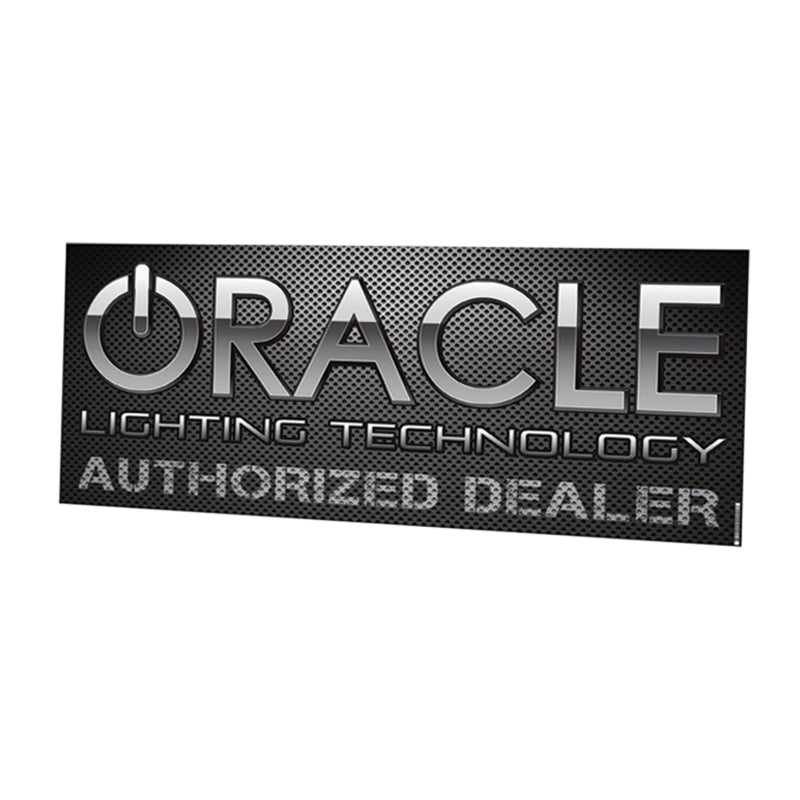 Oracle - 6ft x 2.5ft Banner SEE WARRANTY