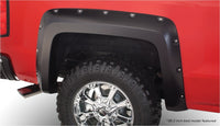 Thumbnail for Bushwacker 15-18 Chevy Silverado 2500 HD Fleetside Pocket Style Flares 2pc 78.8/97.8in Bed - Black