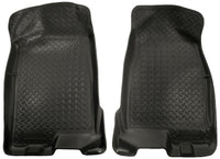 Thumbnail for Husky Liners 04-12 Chevy Colorado/GMC Canyon Crew Cab Classic Style Black Floor Liners