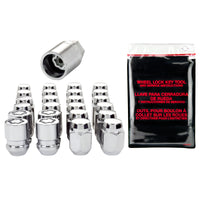 Thumbnail for McGard 6 Lug Hex Install Kit w/Locks (Cone Seat Nut) M12X1.25 / 13/16 Hex / 1.28in. L - Chrome