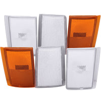 Thumbnail for ANZO Corner Lights 1988-1993 Chevrolet C1500 Euro Corner Lights 4 Clear and 2 Amber 6pc