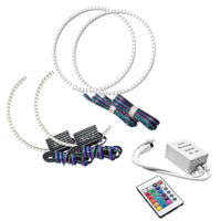 Thumbnail for Oracle Toyota Tundra 14-17 Dual Halo Kit - ColorSHIFT w/ Simple Controller SEE WARRANTY