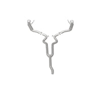 Thumbnail for MagnaFlow Cat-Back 15-16 Ford Mustang 2.3L L4 Competition SS 3in Dual Split Rear 4.5in Black Tips