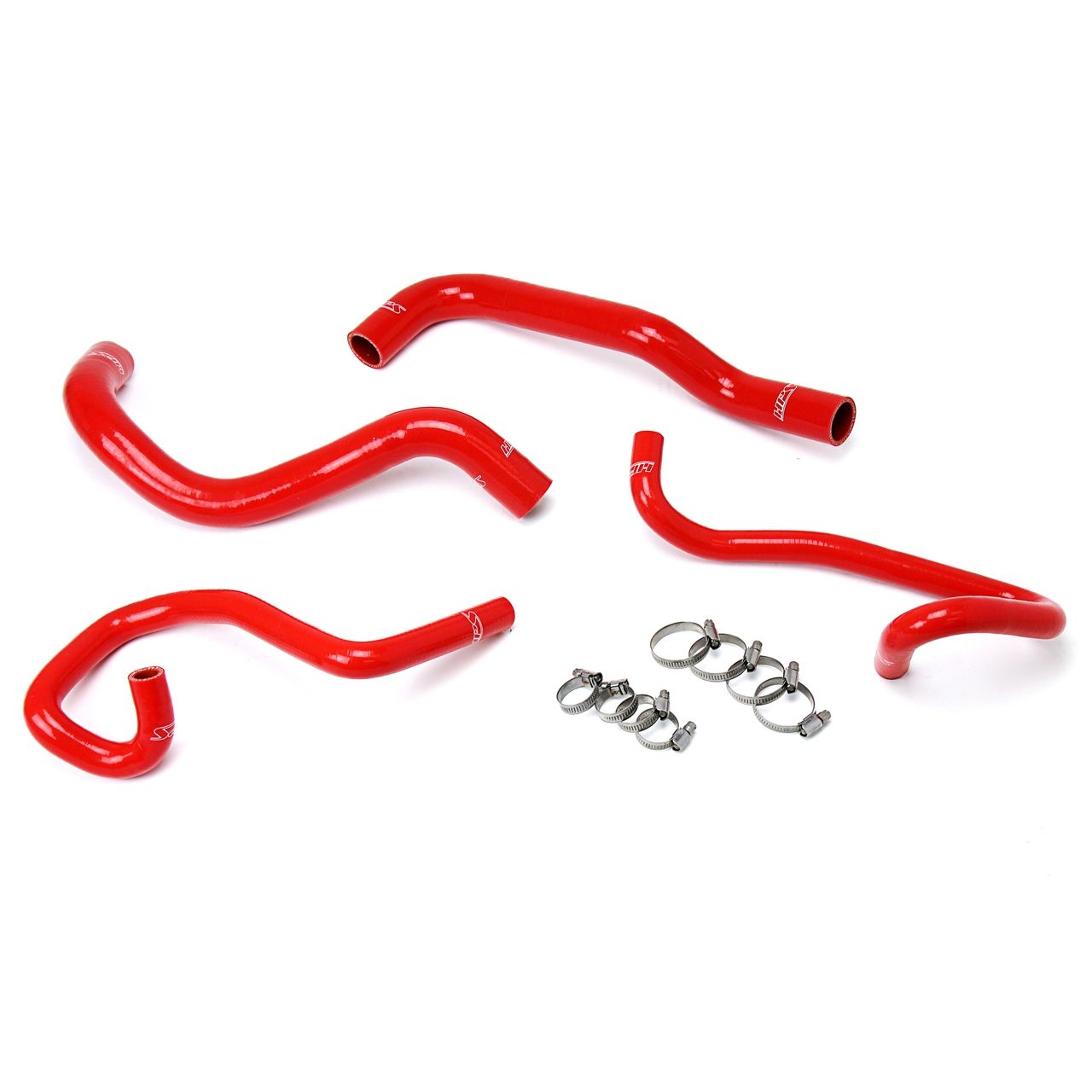 HPS Red Reinforced Silicone Radiator + Heater Hose Kit for Toyota 05-18 Tacoma 2.7L 4Cyl