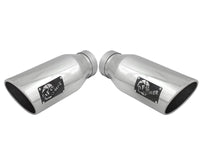 Thumbnail for aFe Large Bore-HD 4in 409 Stainless Steel DPF-Back Exhaust w/Polished Tips 15-16 Ford Diesel Truck