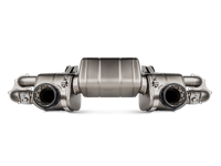 Thumbnail for Akrapovic 2020+ Porsche Cayman GT4 (718) Slip-On Race Line (Titanium) (Req Tips / Option 2)