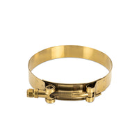 Thumbnail for Mishimoto 4 Inch Stainless Steel T-Bolt Clamps - Gold
