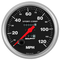 Thumbnail for Autometer 5in 0-120 MPH Mechanical Sport-Comp Speedometer