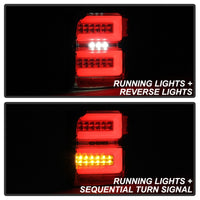 Thumbnail for Spyder Toyota 4Runner 10-14 LED Tail Lights - Sequential Turn Signal - Chrome ALT-YD-T4R10-SEQ-C