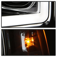 Thumbnail for Spyder 99-04 Ford F-250 Super Duty Light Bar Projector Headlights - Chrome (PRO-YD-FF25099V2-LB-C)