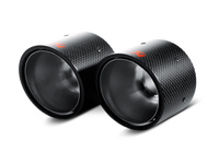 Thumbnail for Akrapovic 07-14 MINI Cooper S (R56) / Cooper S Cabrio (R57) Tail Pipe Set (Carbon)