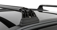 Thumbnail for Rhino-Rack 18-22 Hyundai Kona 1st Gen 5 Door SUV w/Flush Rails Vortex RVP 2 Bar Roof Rack - Black