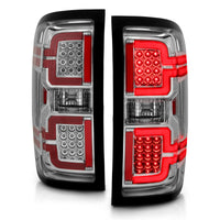 Thumbnail for ANZO 2014-2018 Chevy Silverado 1500 LED Taillights Chrome