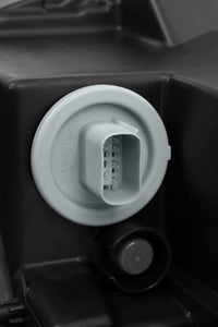 Thumbnail for AlphaRex 19-20 Dodge Ram 1500 LUXX LED Proj Headlights Plank Jet Blk w/Activ Light/Seq Signal/DRL