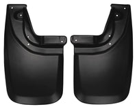 Thumbnail for Husky Liners 05-12 Toyota Tacoma Regular/Double/CrewMax Cab Custom-Molded Rear Mud Guards