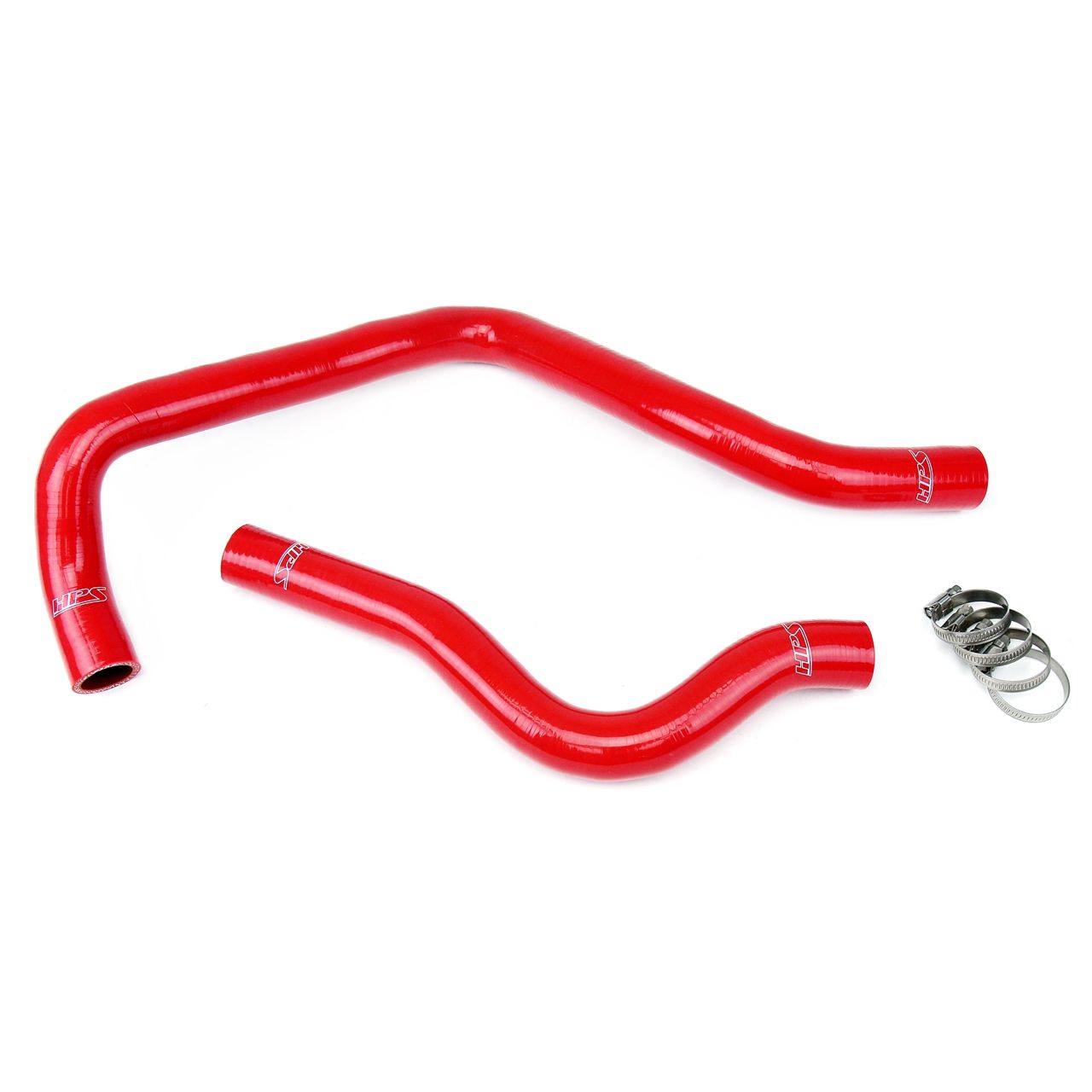 HPS Red Reinforced Silicone Radiator Hose Kit Coolant for Acura 97-01 Integra Type-R