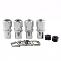 Thumbnail for McGard Hex Lug Nut (Drag Racing Reg. Shank) 7/16-20 / 13/16 Hex / 1.86in. Length (4-Pack) - Chrome