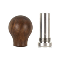 Thumbnail for Mishimoto Round Steel Core Wood Shift Knob - Walnut