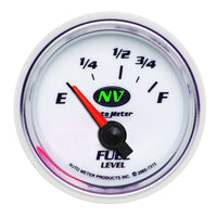 Thumbnail for AutoMeter Gauge Fuel Level 2-1/16in. 73 Ohm(e) to 10 Ohm(f) Elec NV