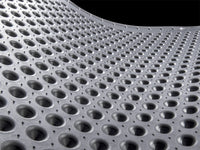 Thumbnail for WeatherTech 24in x 39in Outdoor Mat - Black