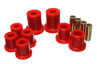 Thumbnail for Energy Suspension 03-09 Lexus GX470 / 03-09 Toyota 4Runner 2WD/4WD Red Front Control Arm Bushing Set