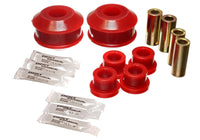 Thumbnail for Energy Suspension 03-05 Mitsubishi Lancer EVO 8 Red Front Control Arm Bushing Set