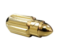 Thumbnail for NRG 500 Series M12 X 1.5 Bullet Shape Steel Lug Nut Set - 21 Pc w/Lock Key - Chrome Gold