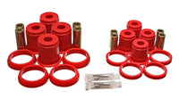 Thumbnail for Energy Suspension 93-98 Jeep Grand Cherokee Red Rear Control Arm Bushings-Must reuse OEM Outer Shell
