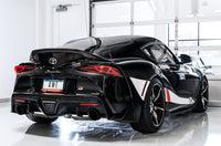 Thumbnail for AWE 2020 Toyota Supra A90 Non-Resonated Touring Edition Exhaust - 5in Diamond Black Tips