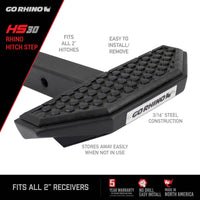 Thumbnail for Go Rhino HS-30 Rhino Hitch Step
