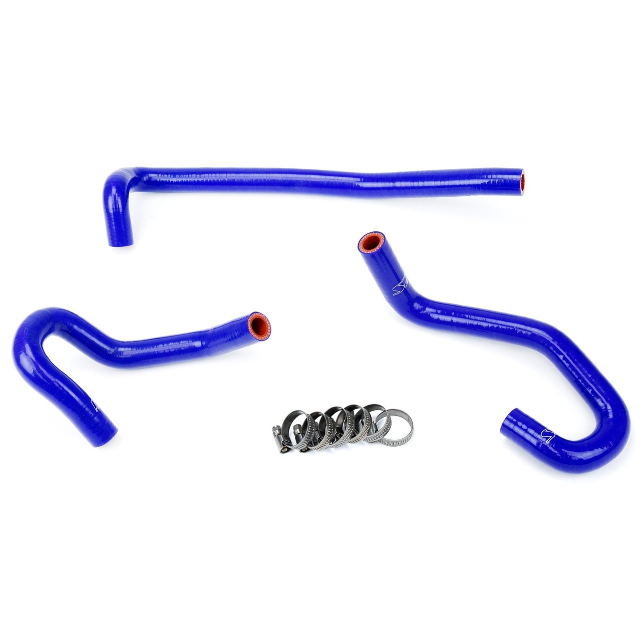 HPS Blue Reinforced Silicone Heater Hose Kit for Toyota 00-06 Sequoia V8 4.7L Left Hand Drive
