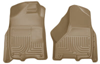 Thumbnail for Husky Liners 09-10 Dodge Ram 1500/2500/3500 WeatherBeater Front Row Tan Floor Liners