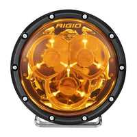 Thumbnail for Rigid Industries 360-Series Laser 6in Amber PRO Amber Backlight