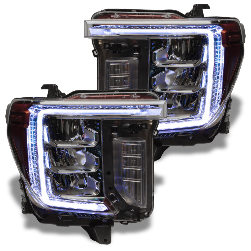 Oracle 20-21 GMC Sierra 2500/3500 HD RGB+W Headlight DRL Kit - ColorSHIFT w/o Cntrl SEE WARRANTY