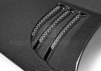 Thumbnail for Anderson Composites 10-13 Chevy Camaro TT-Style Carbon Fiber Hood