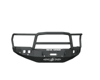 Thumbnail for Road Armor 19-20 Ram 2500 Stealth Front Winch Bumper w/Lonestar Guard/6 Sensor Holes - Tex Blk