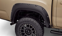 Thumbnail for Bushwacker 16-18 Toyota Tacoma Pocket Style Flares 2pc 60.5/73.7in Bed - Black