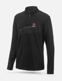 Thumbnail for Akrapovic Mens Corpo Turtleneck Zip Black - Medium