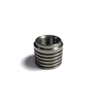 Thumbnail for Ticon Industries Titanium O2 Sensor Bung w/ Built In Heat Sink (M18x1.5)