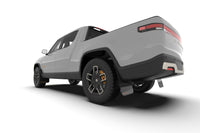 Thumbnail for Rally Armor 22-24 Rivian R1T Black UR Mud Flap w/Tangerine Scream Logo