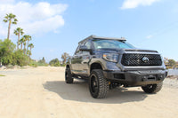 Thumbnail for Go Rhino 19-21 Toyota Tundra CrewMax Ceros Low Profile Roof Rack - Tex. Blk