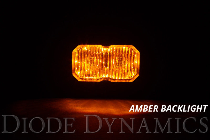 Diode Dynamics Stage Series 2 In LED Pod Sport - Yellow Driving Standard ABL Each