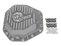 Thumbnail for aFe Power Street Ser Rear Diff Cover Raw w/Mach Fin 2017 Ford Diesel Trucks V8-6.7L(td) Dana M275-14