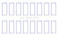 Thumbnail for King Chrysler 273/277/301/303/313/318/326/340ci (Size 010) Performance Rod Bearing Set