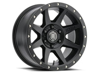 Thumbnail for ICON Rebound 17x8.5 6x5.5 0mm Offset 4.75in BS 106.1mm Bore Satin Black Wheel