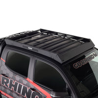 Thumbnail for Go Rhino 16-23 Toyota Tacoma DC Ceros Low Profile Roof Rack - Tex. Blk