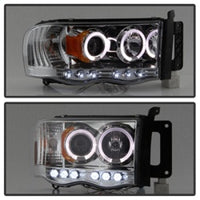Thumbnail for Spyder Dodge Ram 1500 02-05/Ram 2500 03-05 Projector Headlights LED Halo LED Chrm PRO-YD-DR02-HL-C