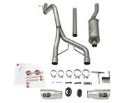 Thumbnail for aFe Rebel Series CB 2.5in Dual Center Exit SS Exhaust w/ Polish Tip 07-15 Jeep Wrangler 3.6L/3.8L V6